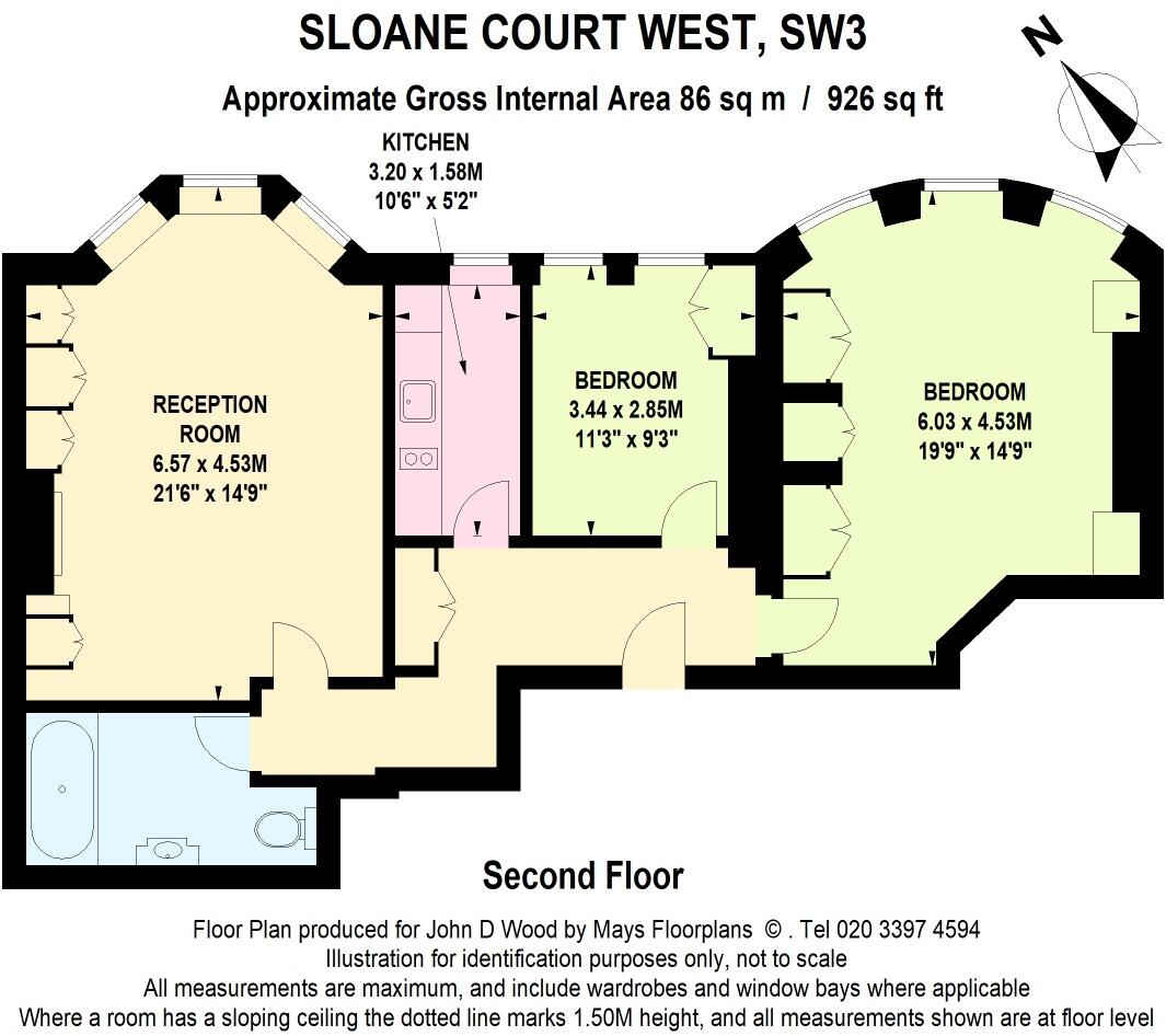 Sloane Court West, London, SW3 floorplan