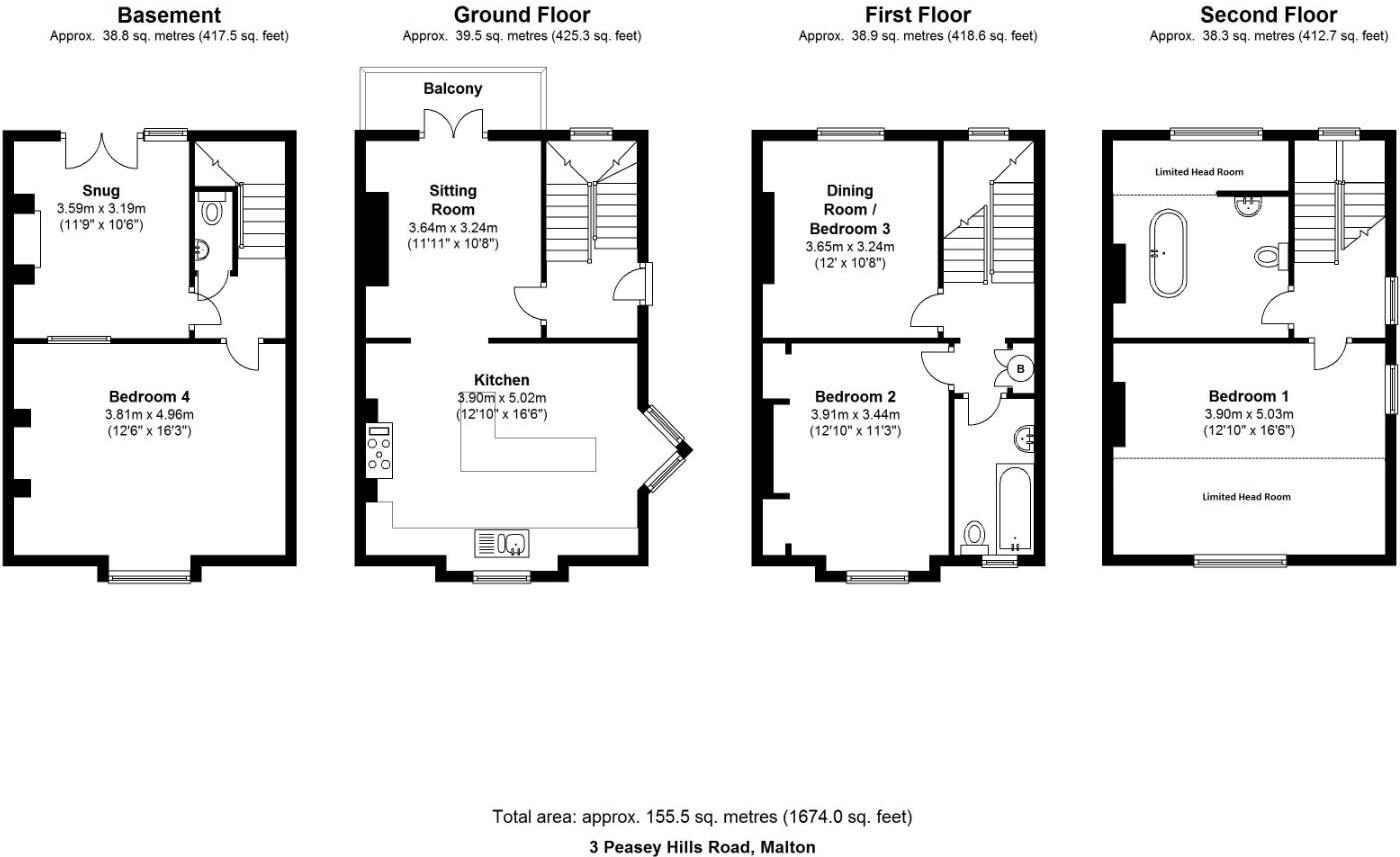 Peasey Hill Road, Malton floorplan