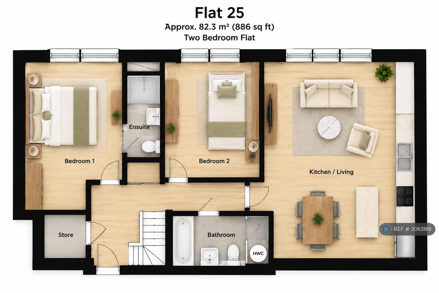 Victoria St, Newark, NG24 floorplan