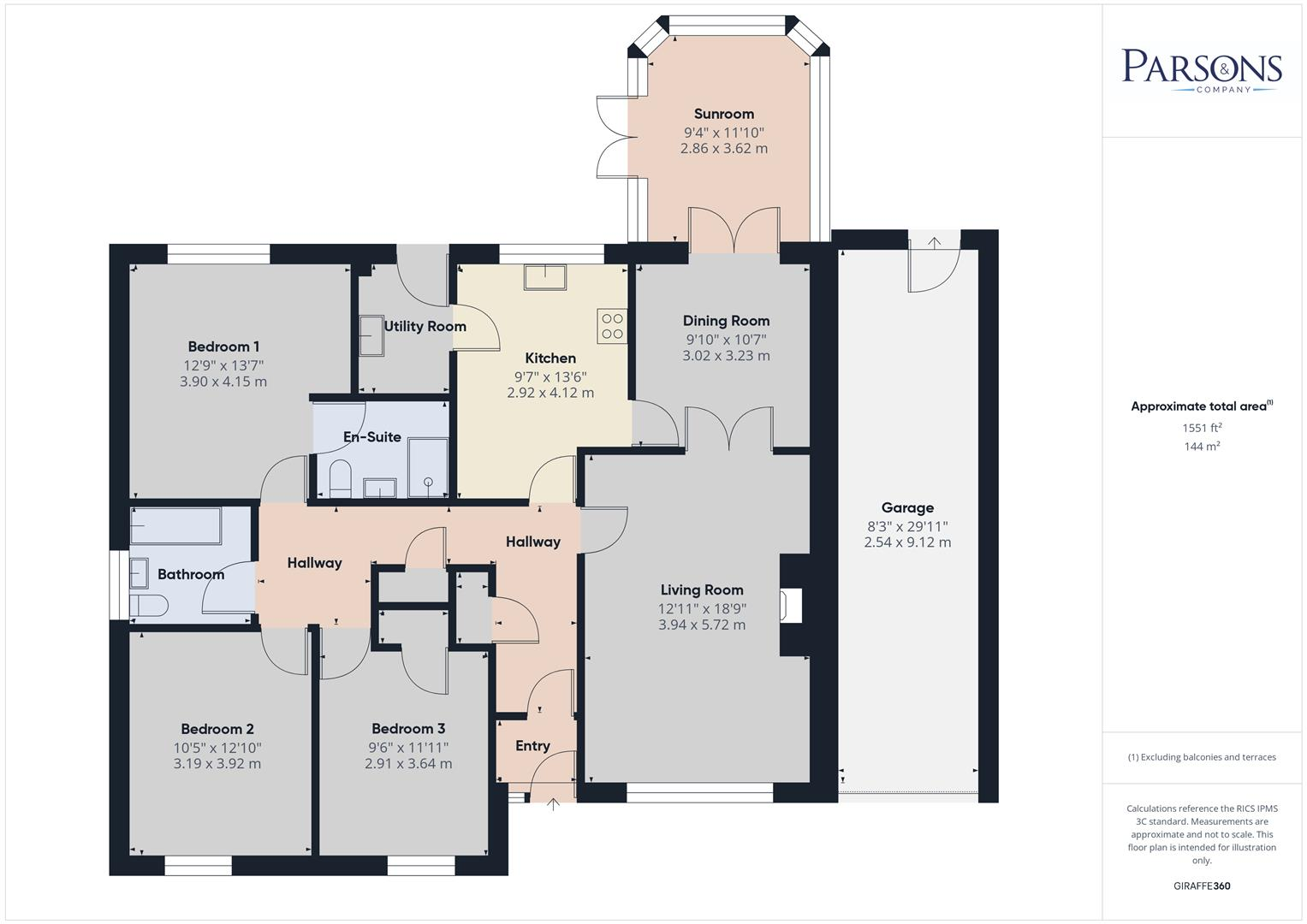 Greenfields Road, Dereham floorplan