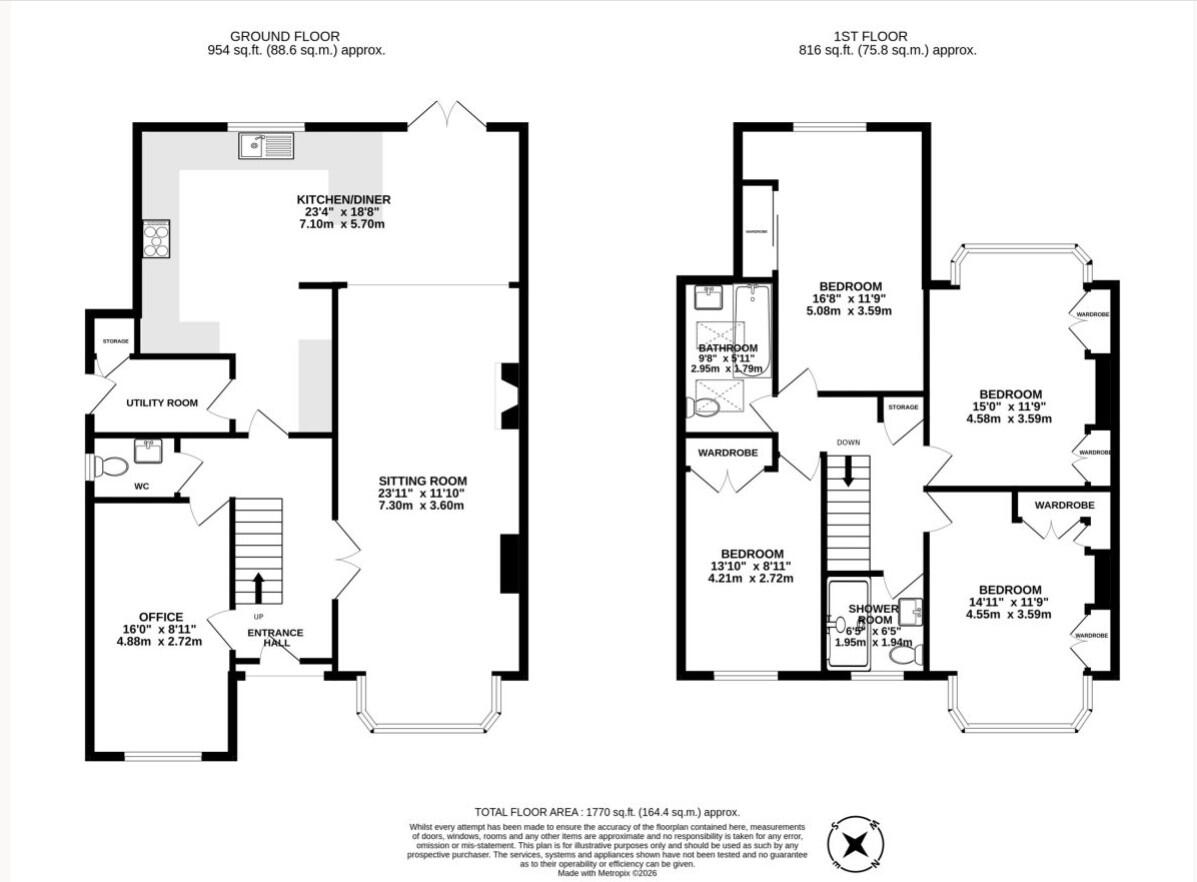 Selwyn Drive, Hatfield, Hertfordshire, AL10 floorplan