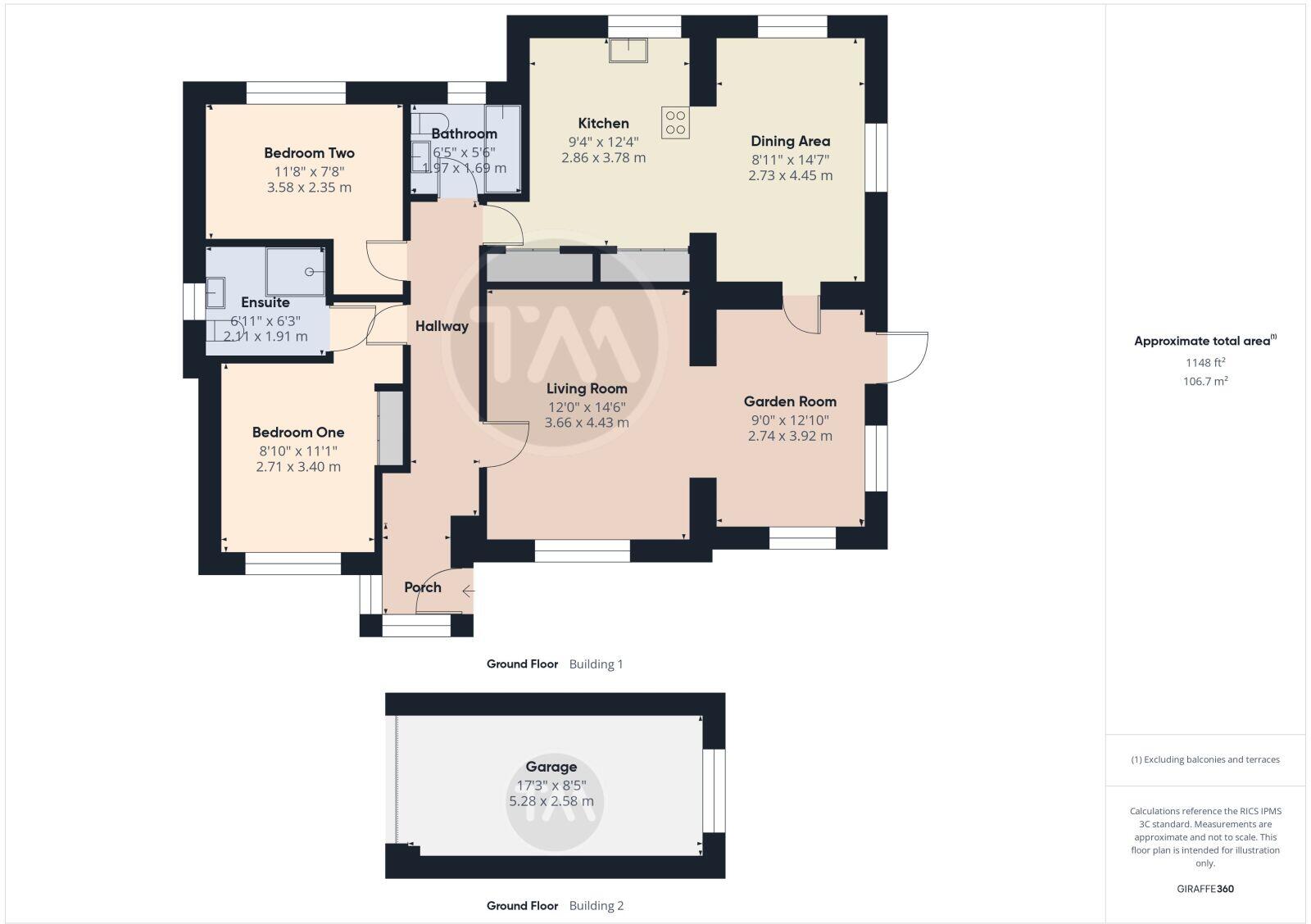 Boddington Gardens, Biggleswade, Bedfordshire, SG18 floorplan