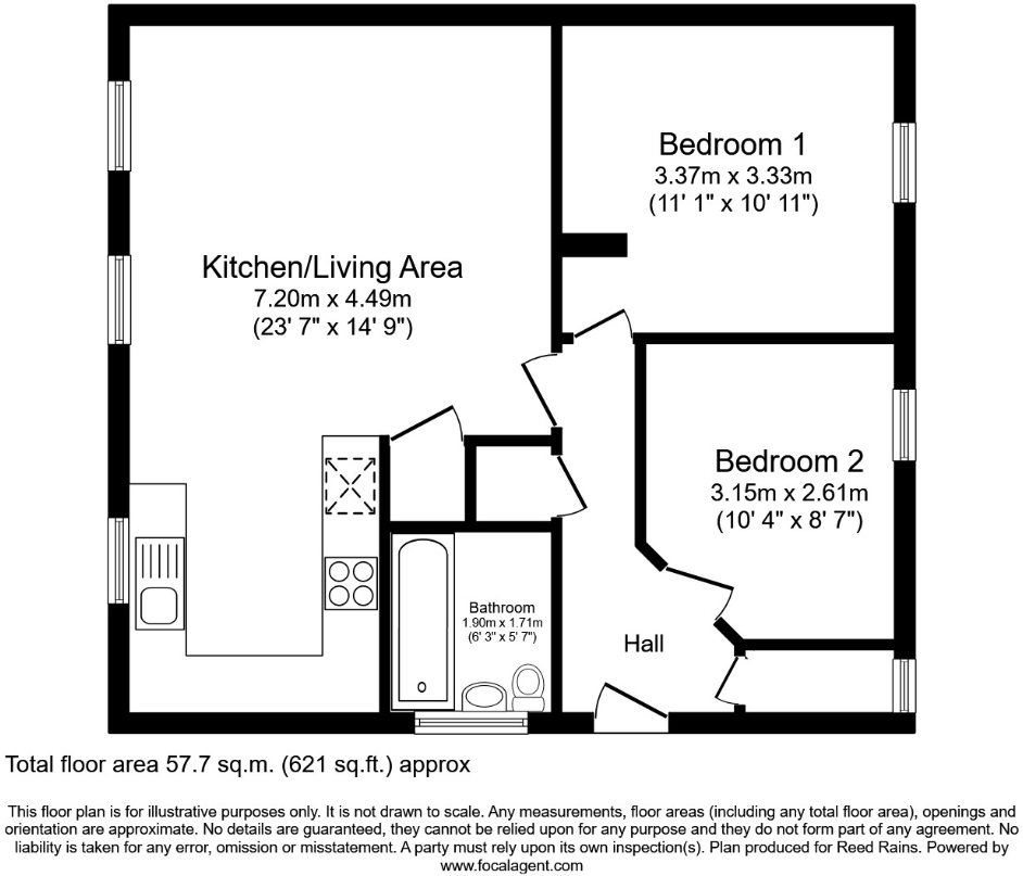 Holland House Road, Walton-le-Dale, Preston, Lancashire, PR5 floorplan