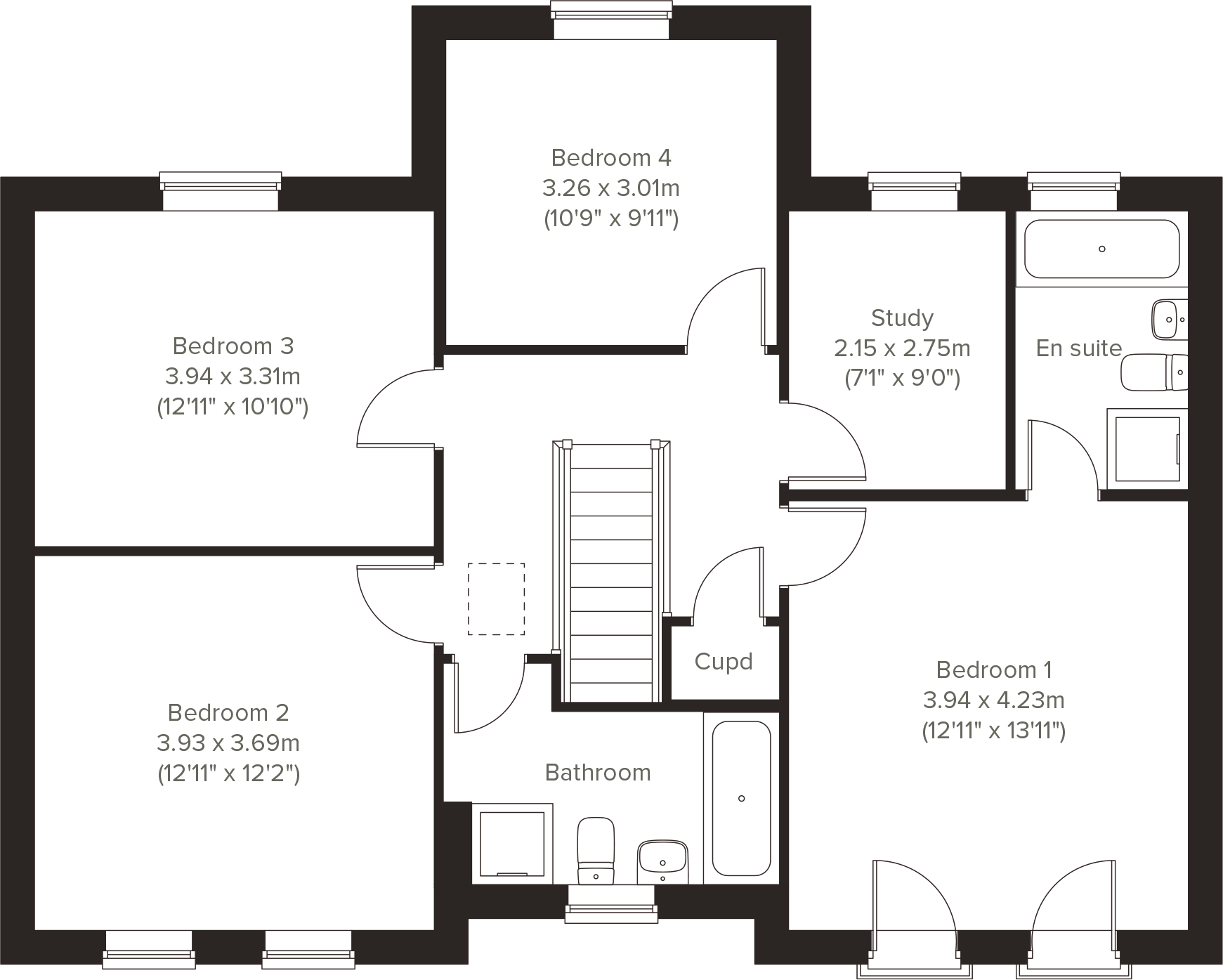 Ingleborough Drive,
Killinghall,
Harrogate,
HG3 2BP floorplan