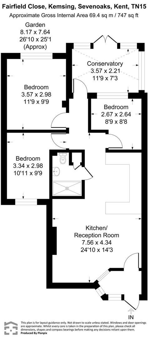 Fairfield Close, Kemsing, Sevenoaks floorplan