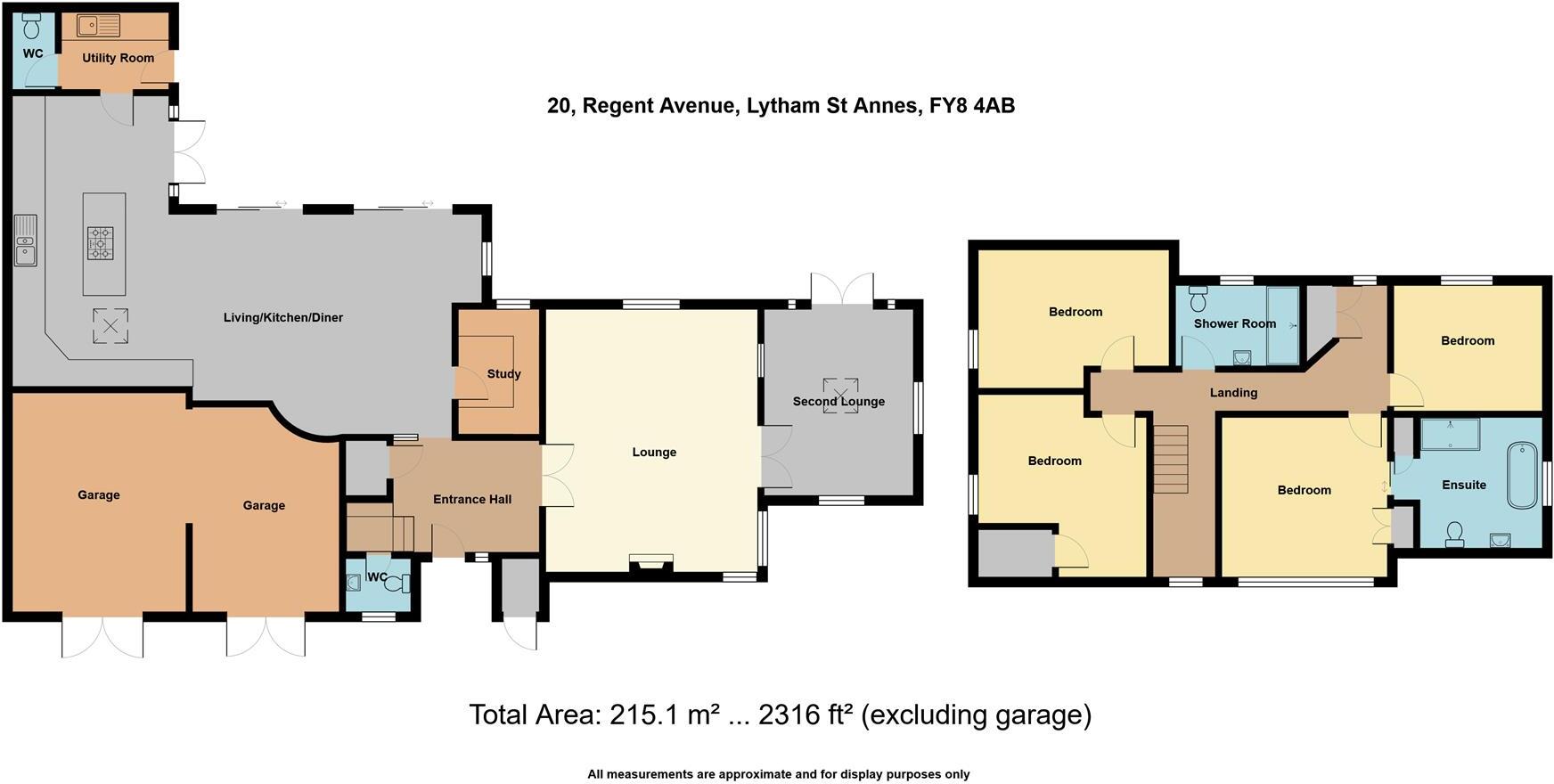 Regent Avenue, Lytham floorplan