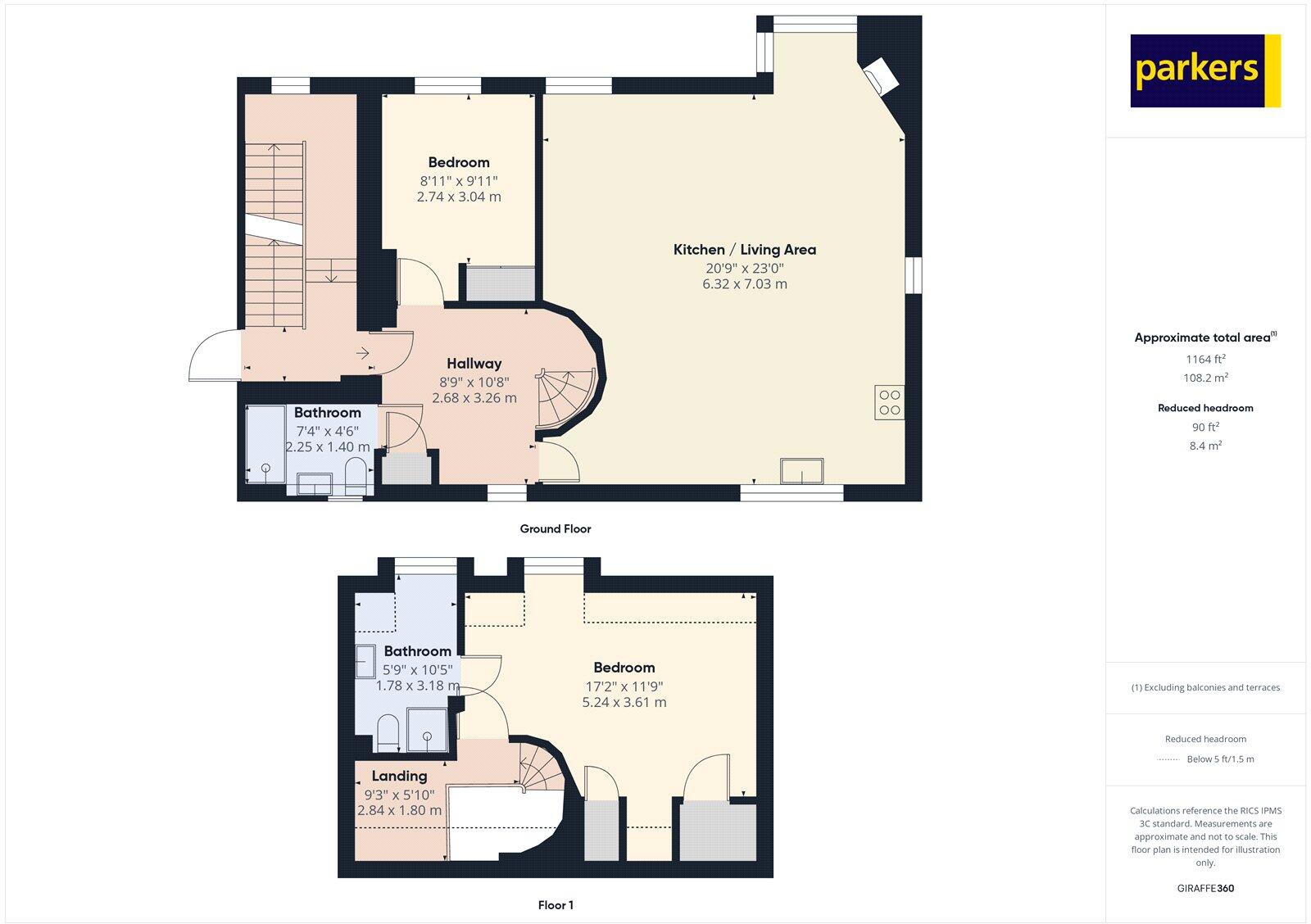 Saxon Place, Pangbourne, Reading, Berkshire, RG8 floorplan