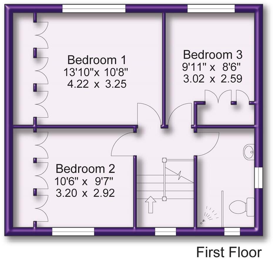 Hulme Road, Sale floorplan
