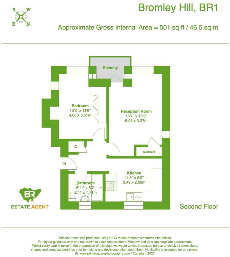 Bromley Hill, Bromley floorplan