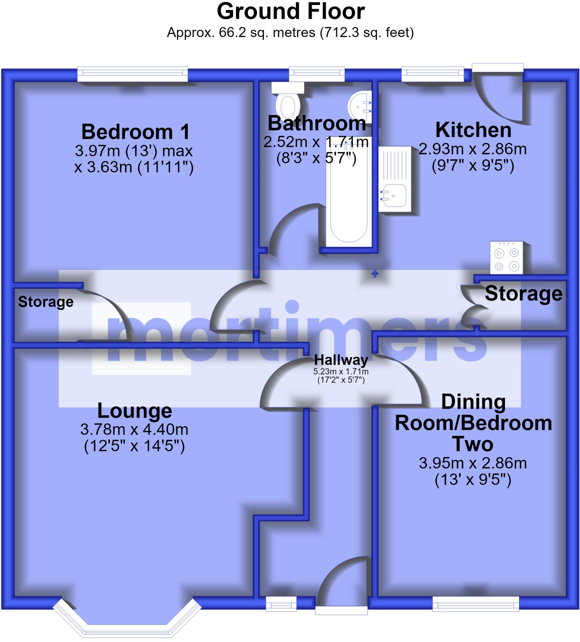 Woodside Road, Accrington, Lancashire, BB5 floorplan