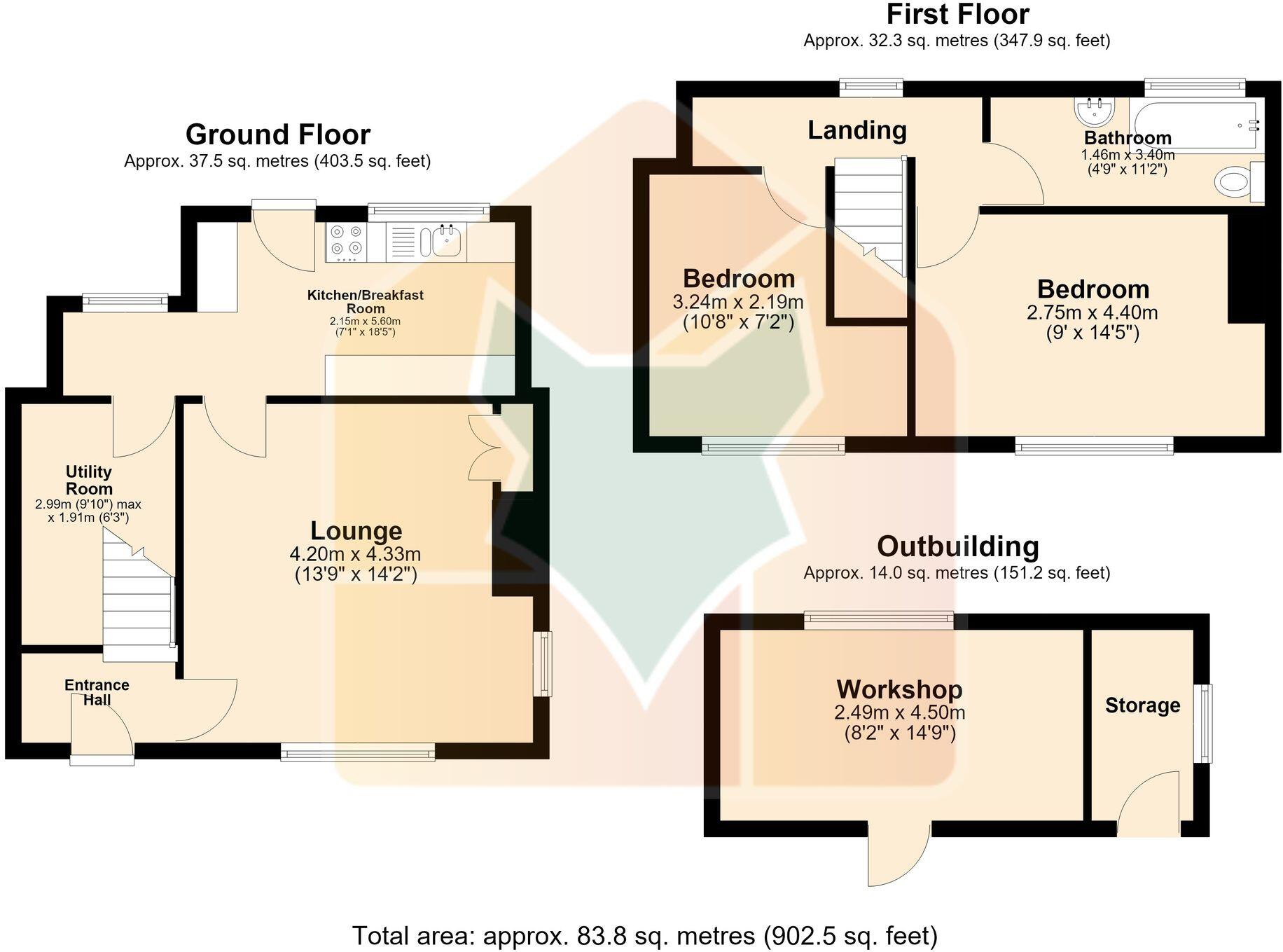 Middle Street, Corringham, DN21 floorplan
