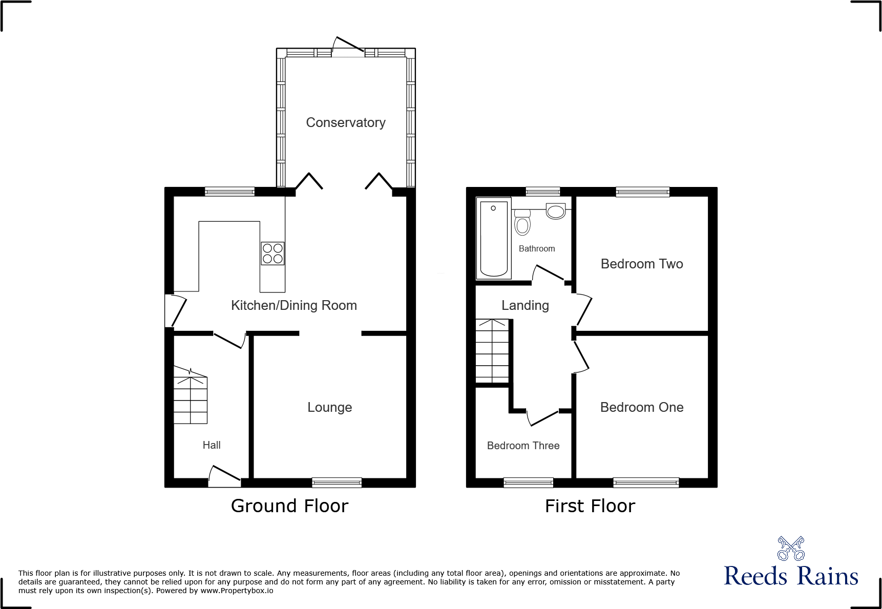 Sandy Croft, Ribbleton, Preston, Lancashire, PR2 floorplan