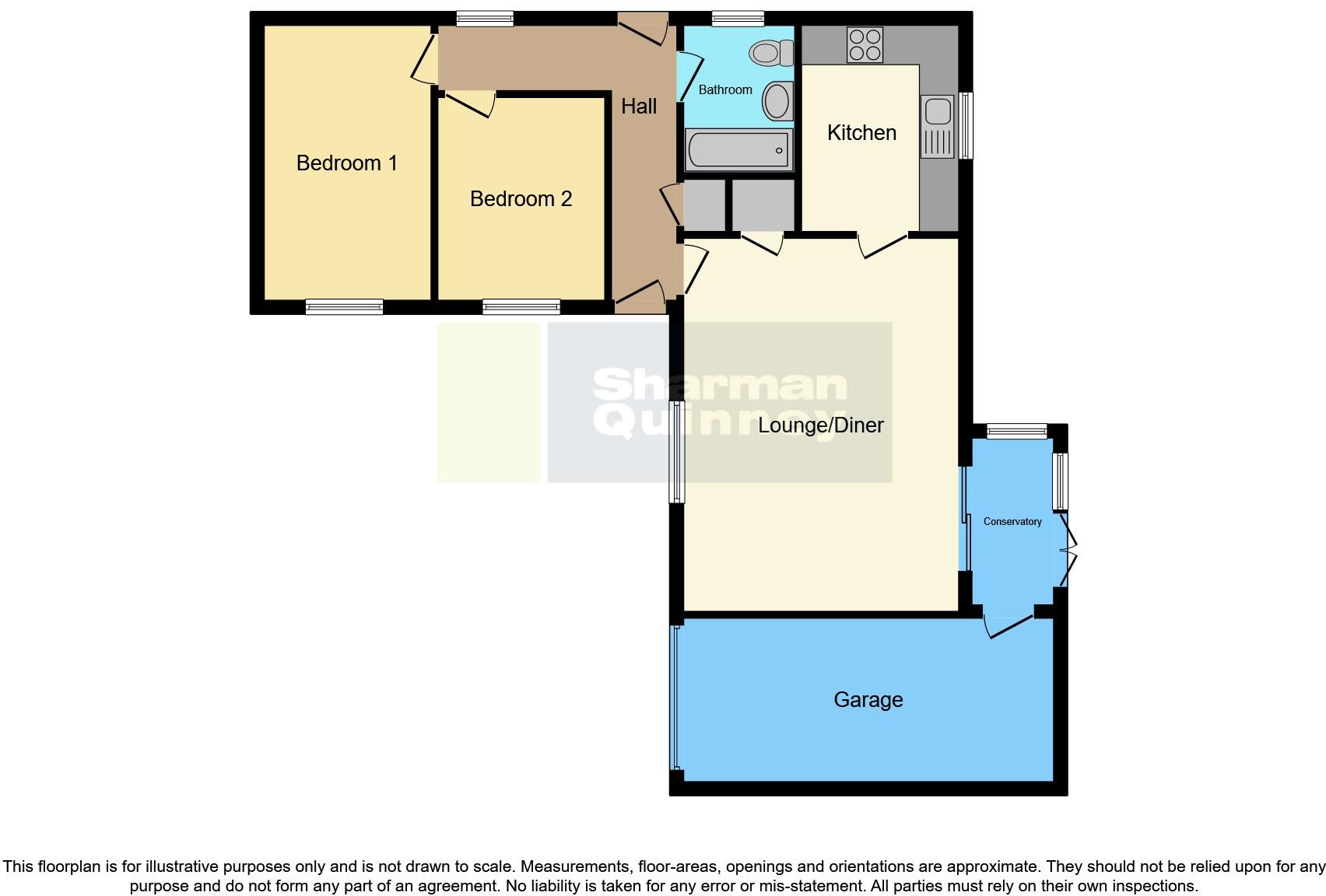 Barham Close, Peterborough floorplan