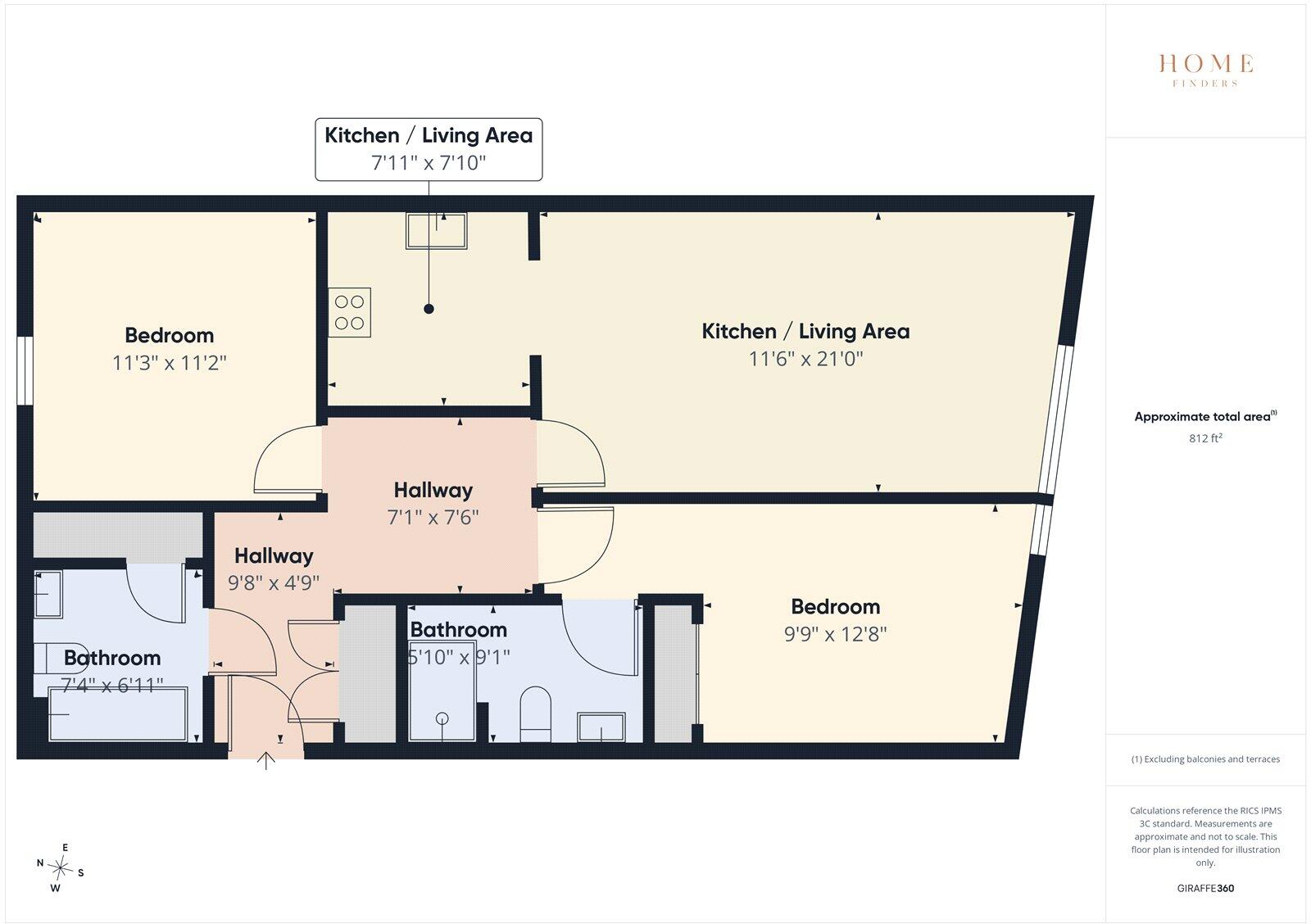 The Plaza, Sandford Street, Swindon, Wiltshire, SN1 floorplan