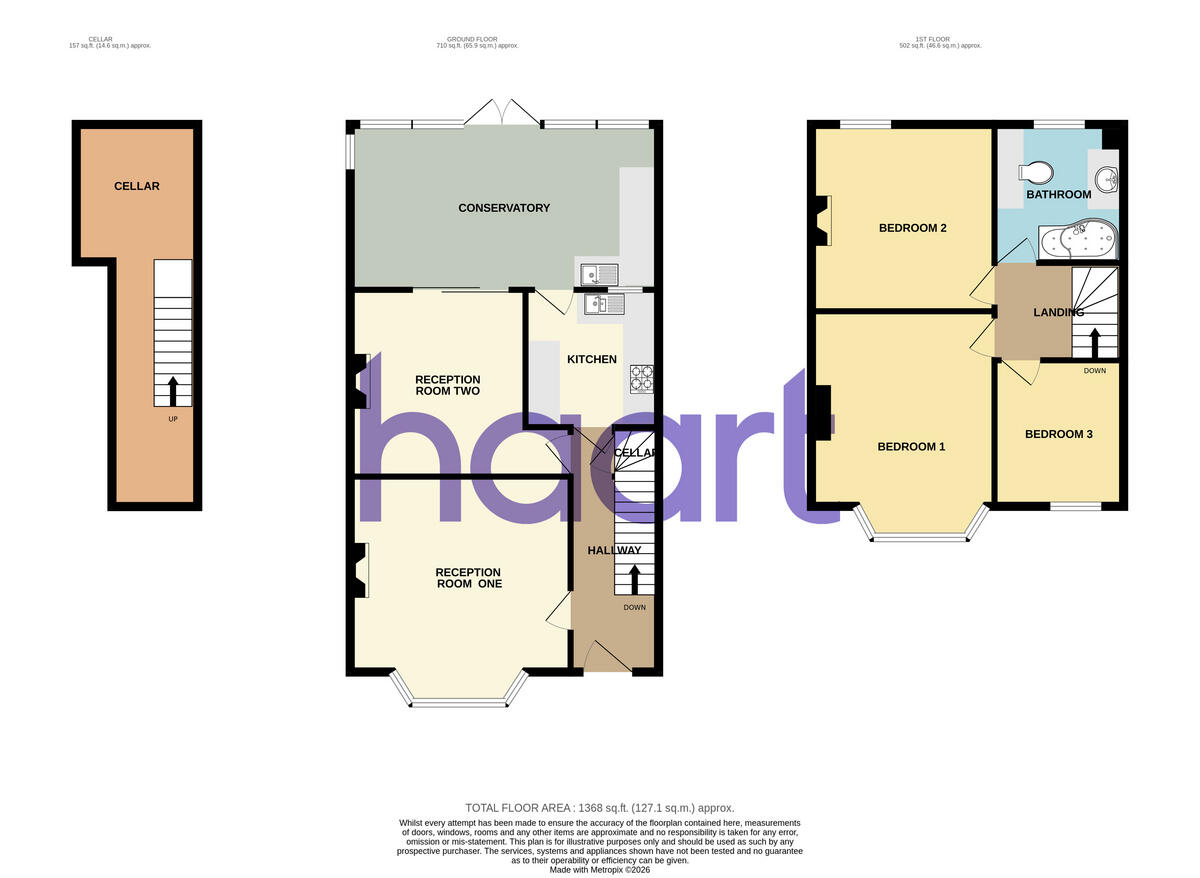 Kinfauns Road, Ilford floorplan