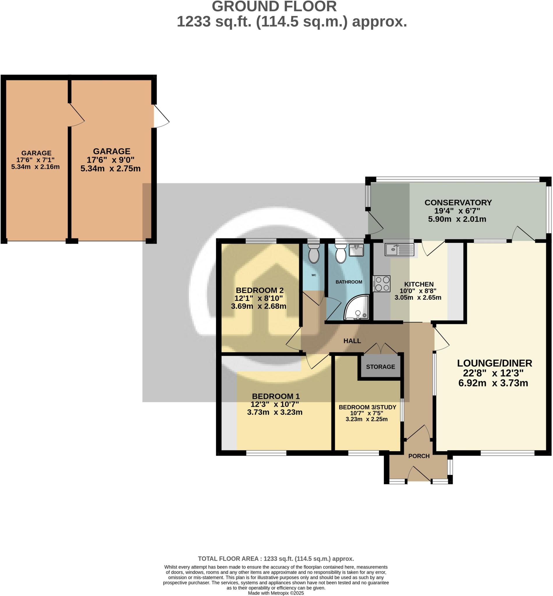 Ryton Close, Bedford, MK41 floorplan