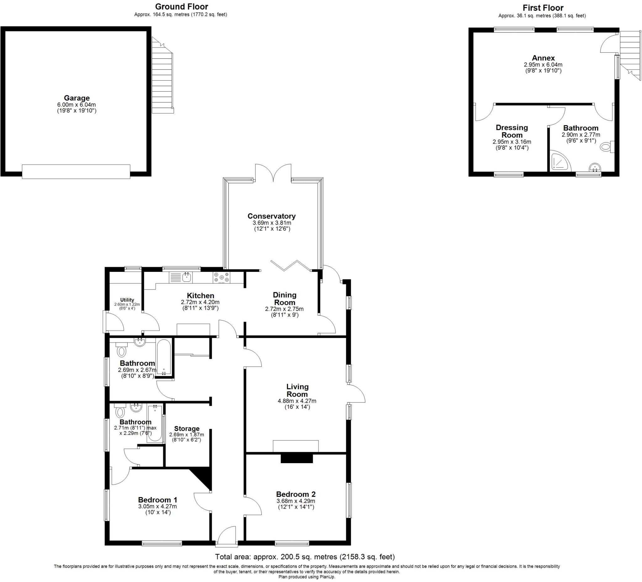 Aysgarth, Mattersey Road, Ranskill DN22 8NF floorplan
