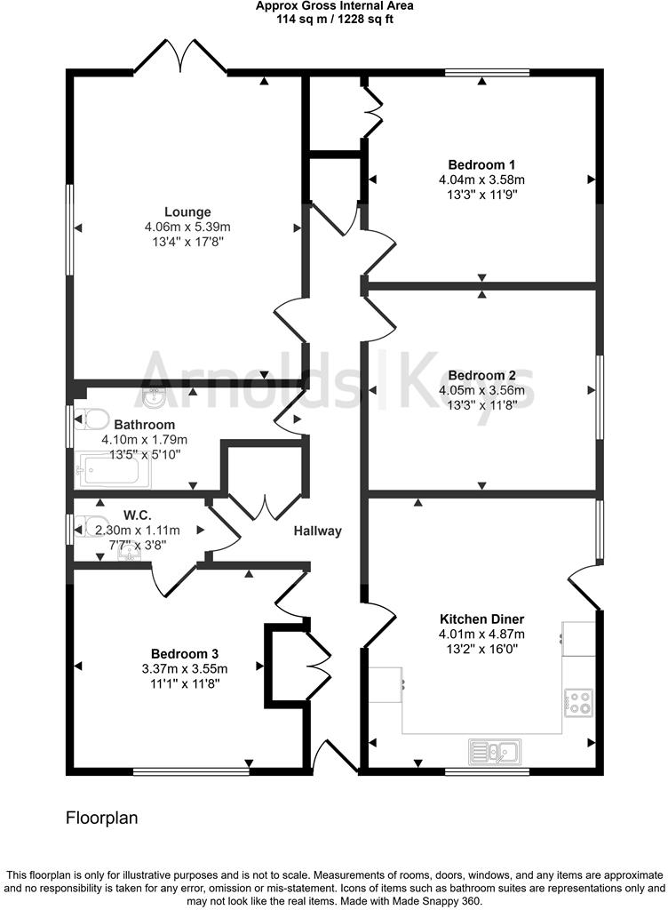 Green Lane, Horstead, Norwich floorplan