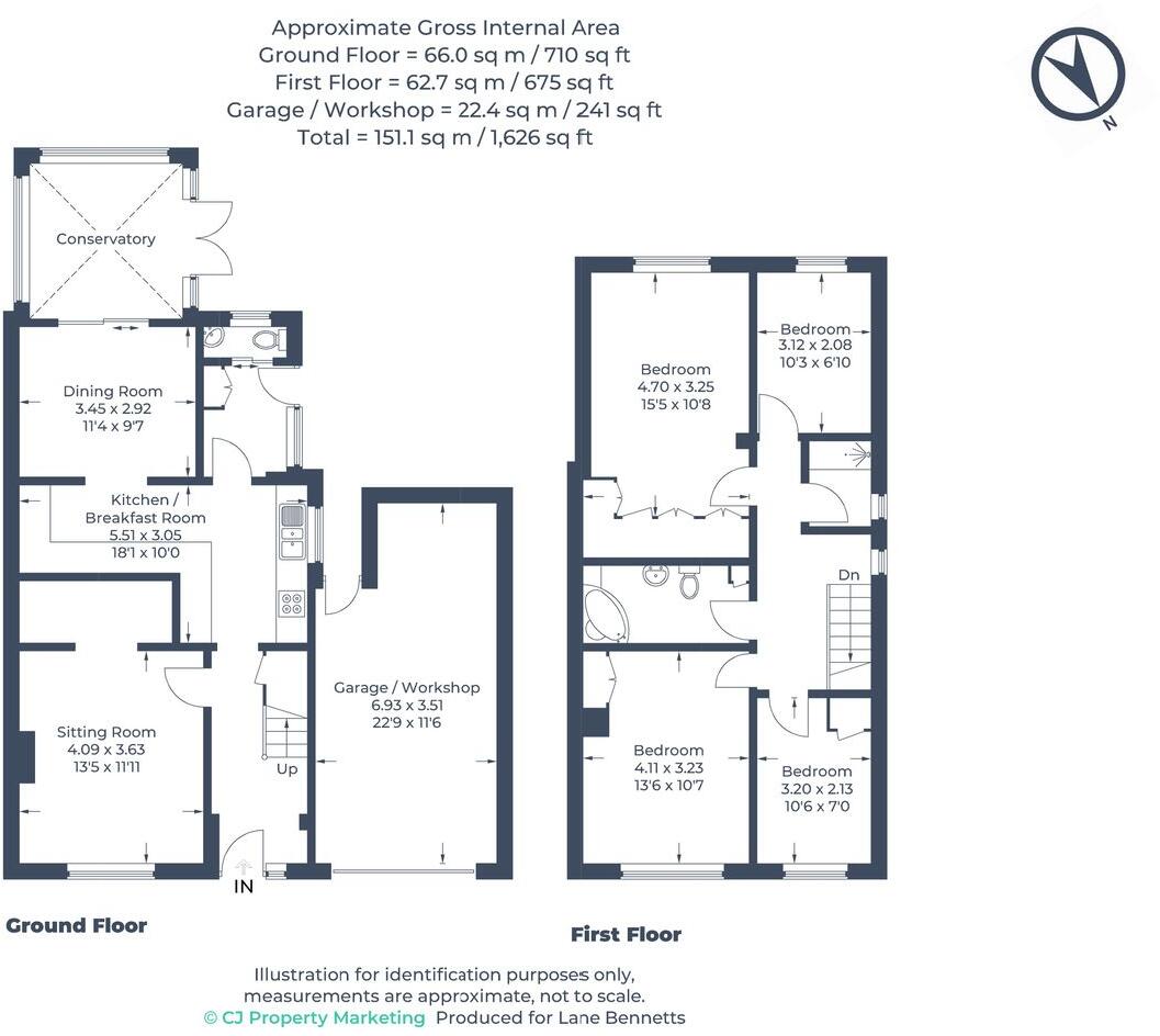East Road, Langford, Biggleswade, SG18 floorplan