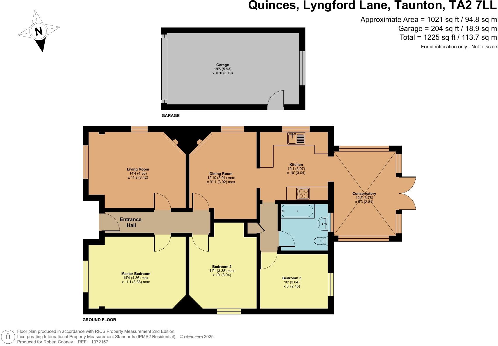 Lyngford Lane floorplan