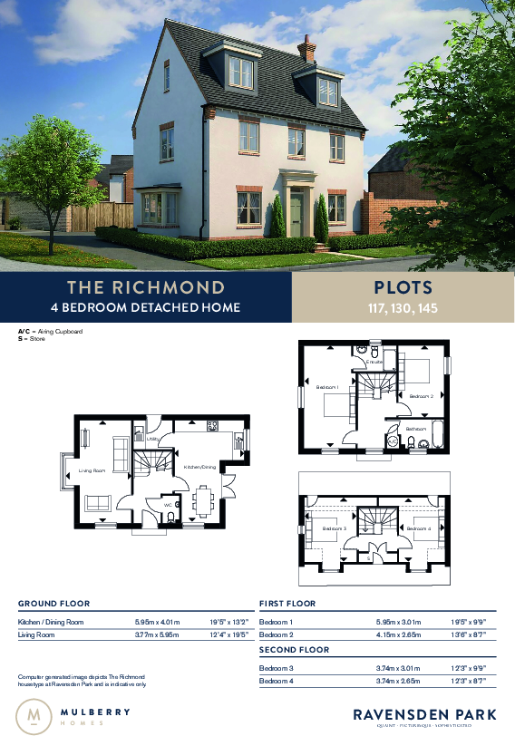 Graze Hill, 
Bedford, 
MK44 2FL floorplan