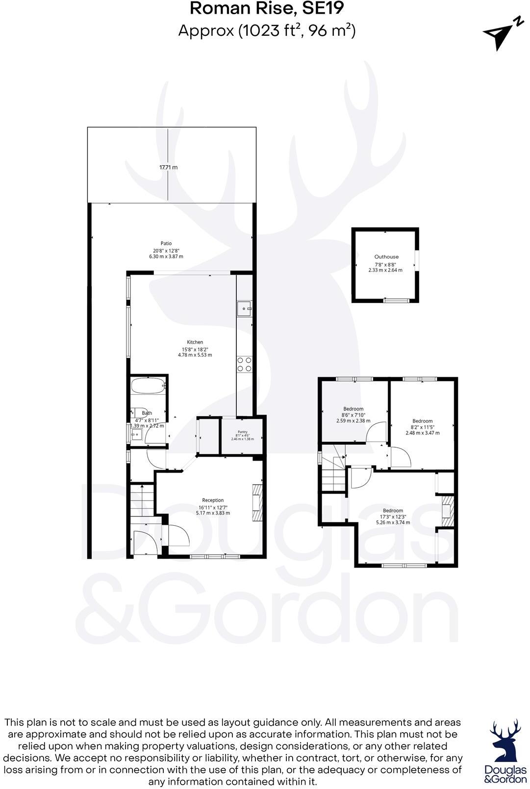 Roman Rise, SE19 floorplan