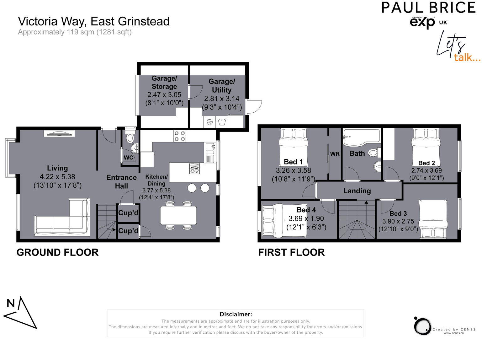 Victoria Way, East Grinstead, RH19 4RY floorplan