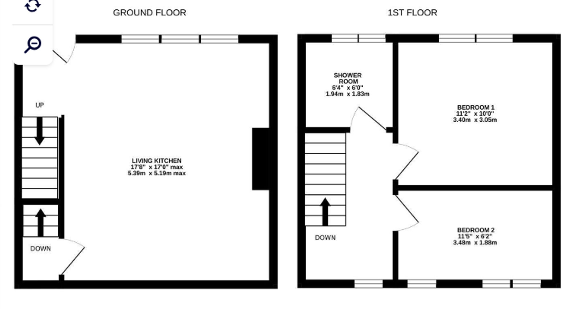 Town Road, Huddersfield, HD5 floorplan