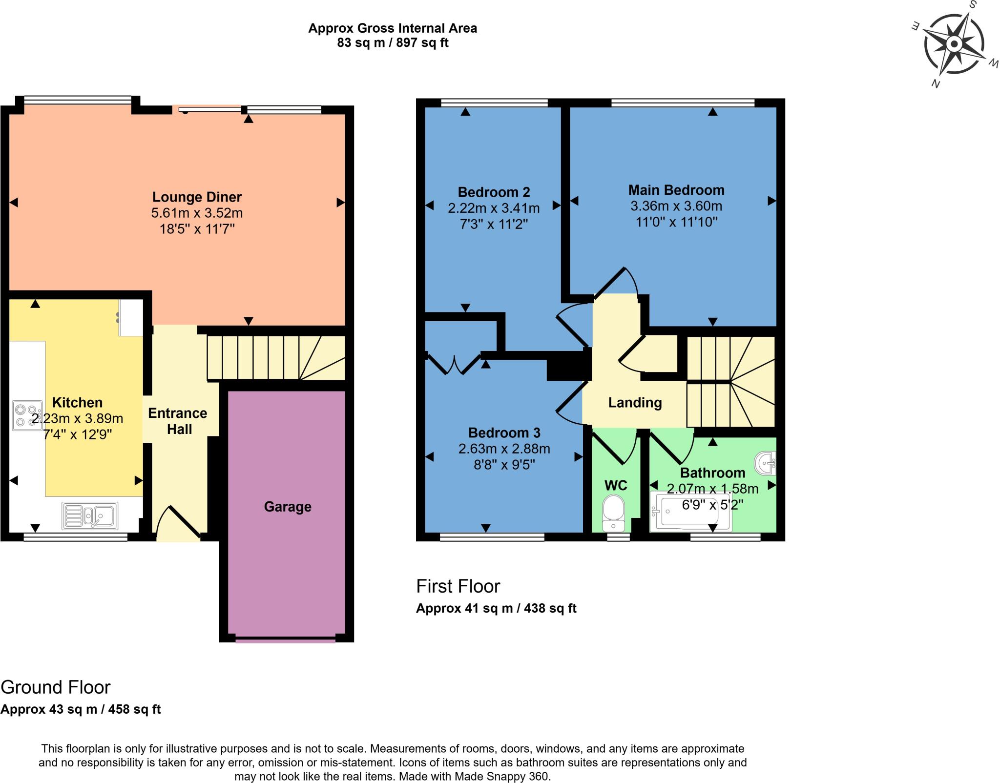  Wimborne Drive, Walsgrave floorplan
