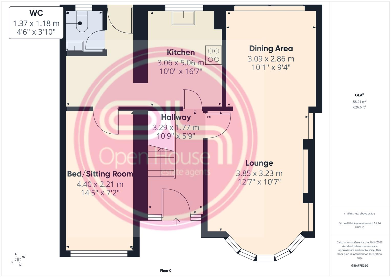 Faversham Road, Burton-On-Trent floorplan