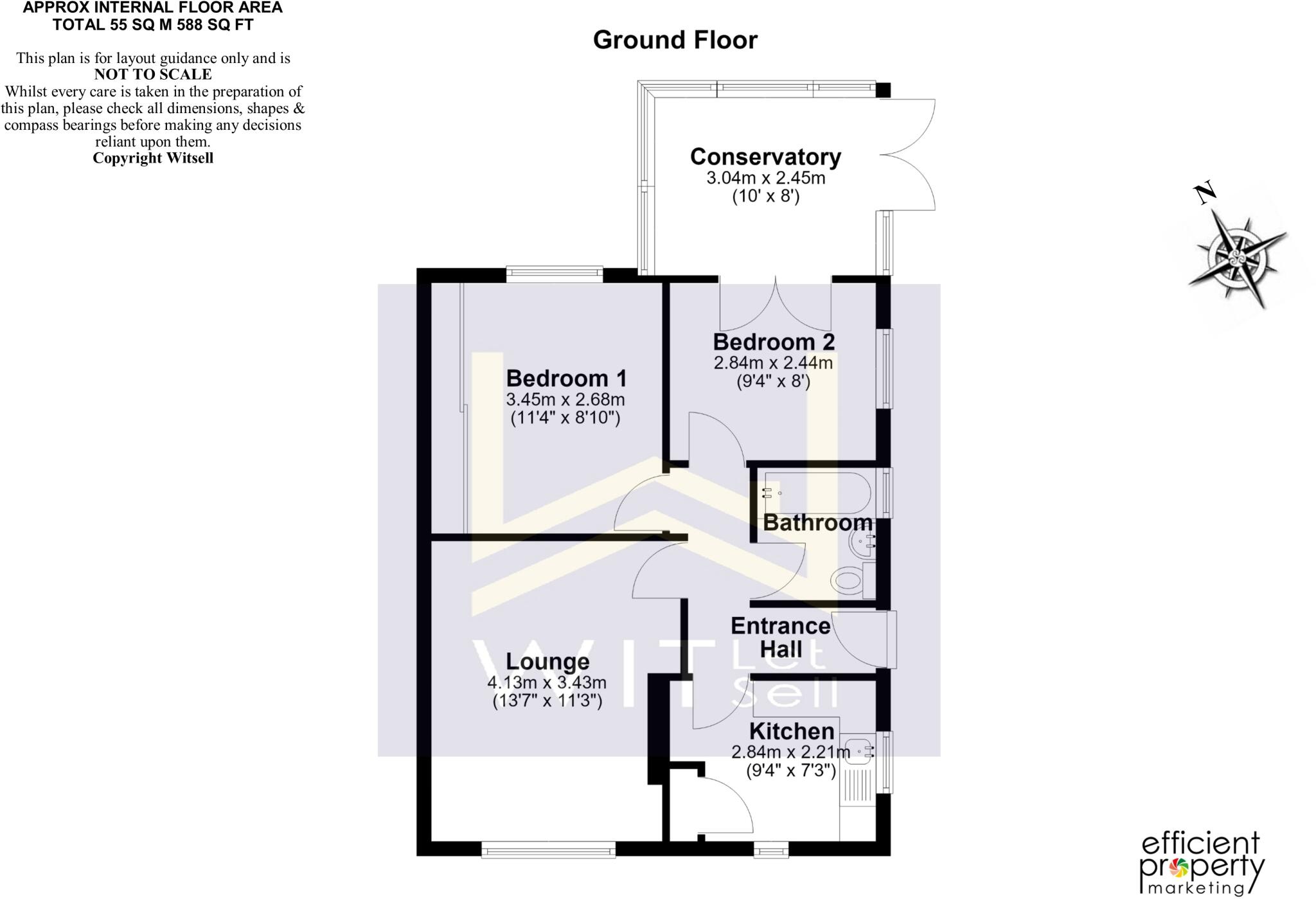 Whitelands Close, Wickford floorplan