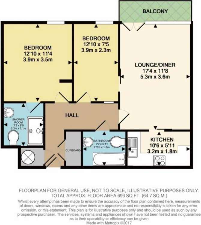 Henry Street, Liverpool, Merseyside, L1 floorplan