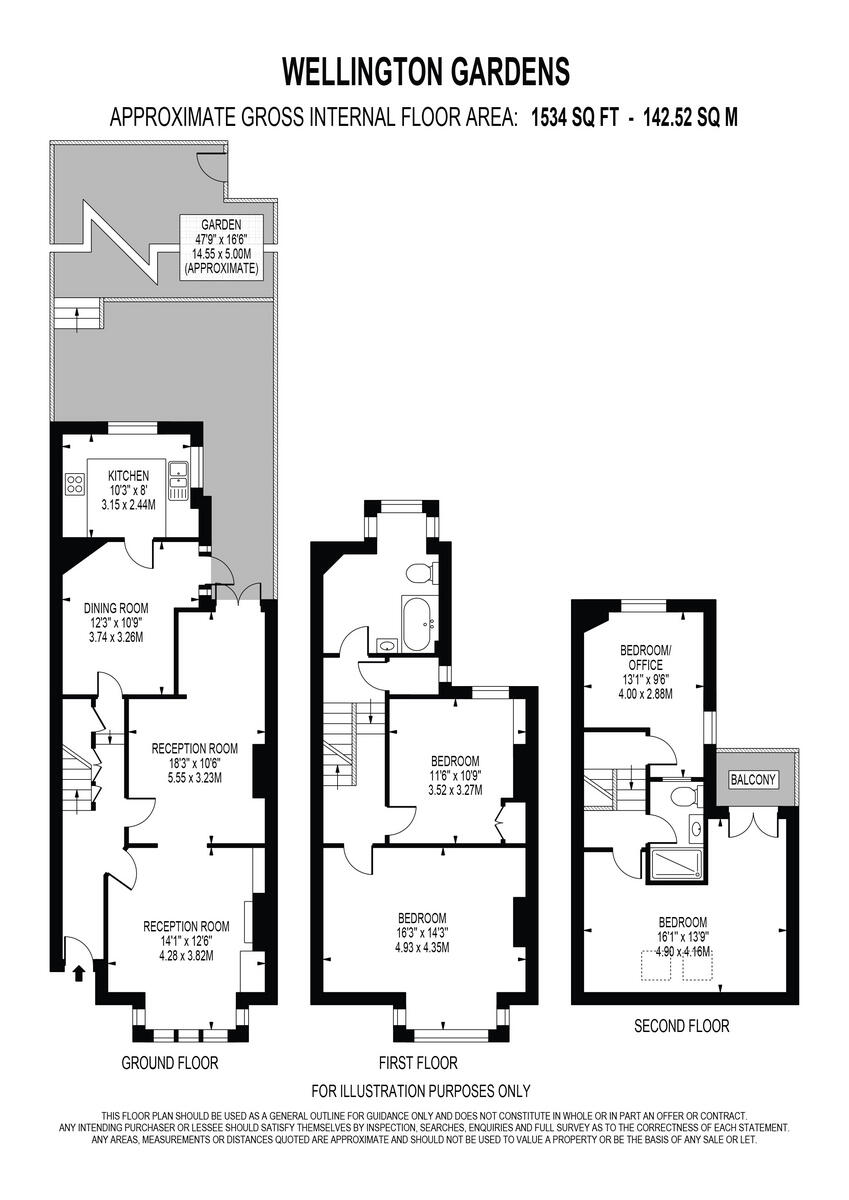 Wellington Gardens, London floorplan