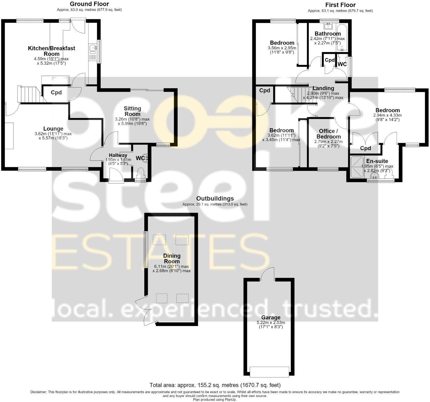 Acre Close, Edenfield floorplan