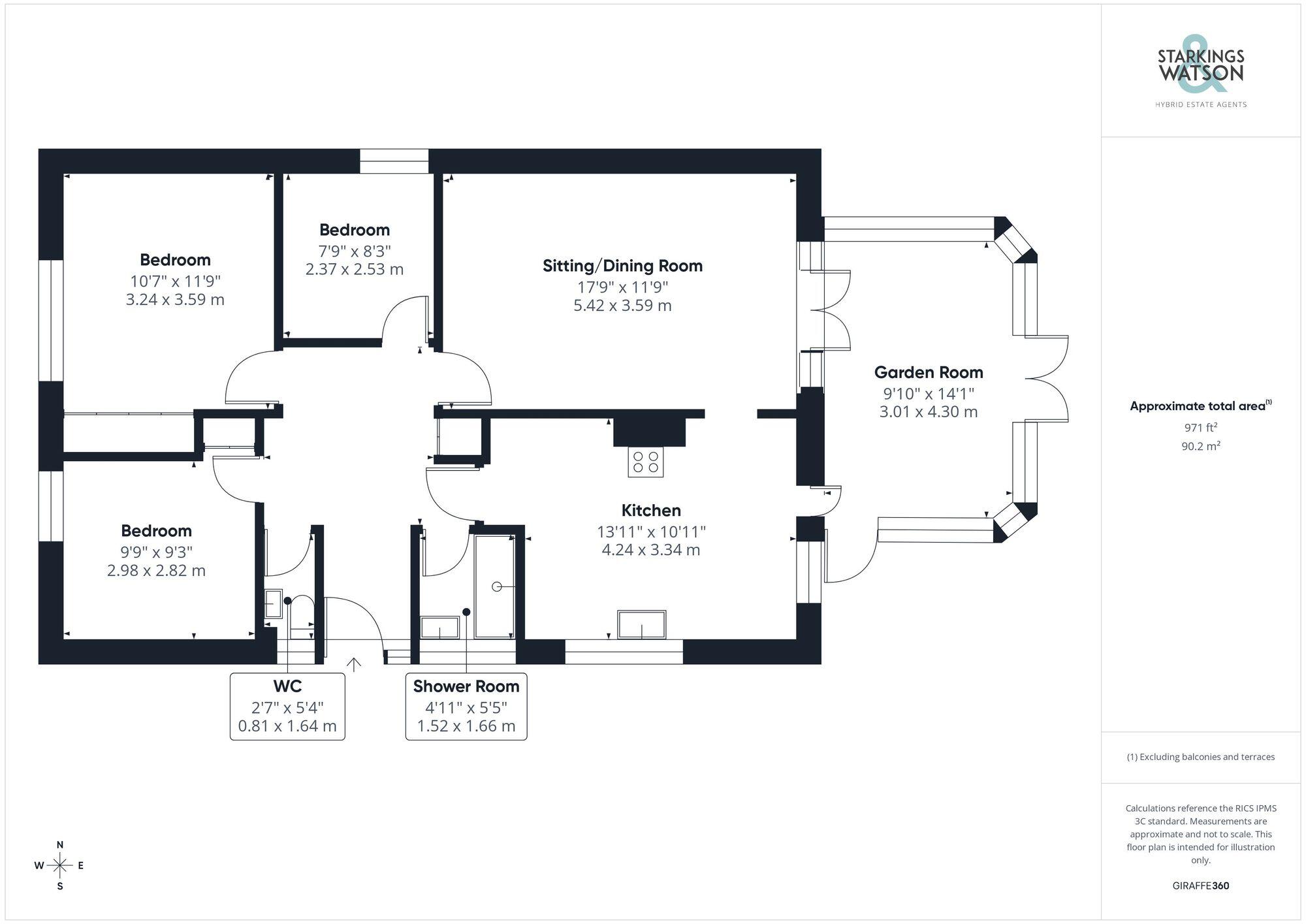 Walcot Rise, Diss floorplan