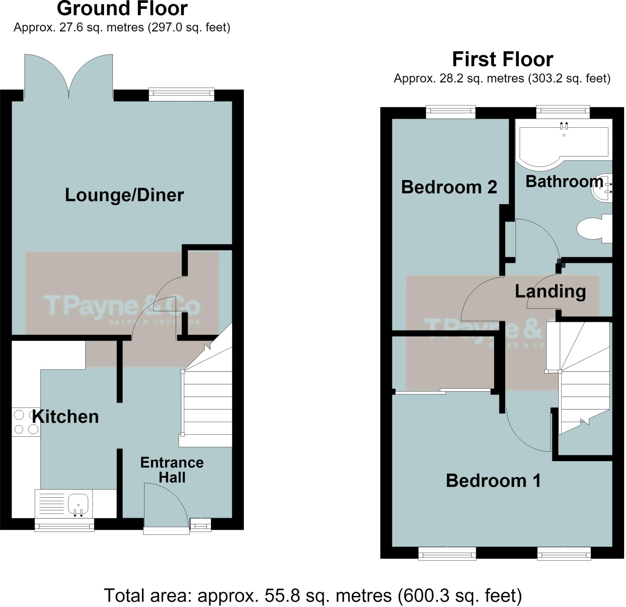 Curlew Avenue, Chatteris, Cambs., PE16 6PL floorplan