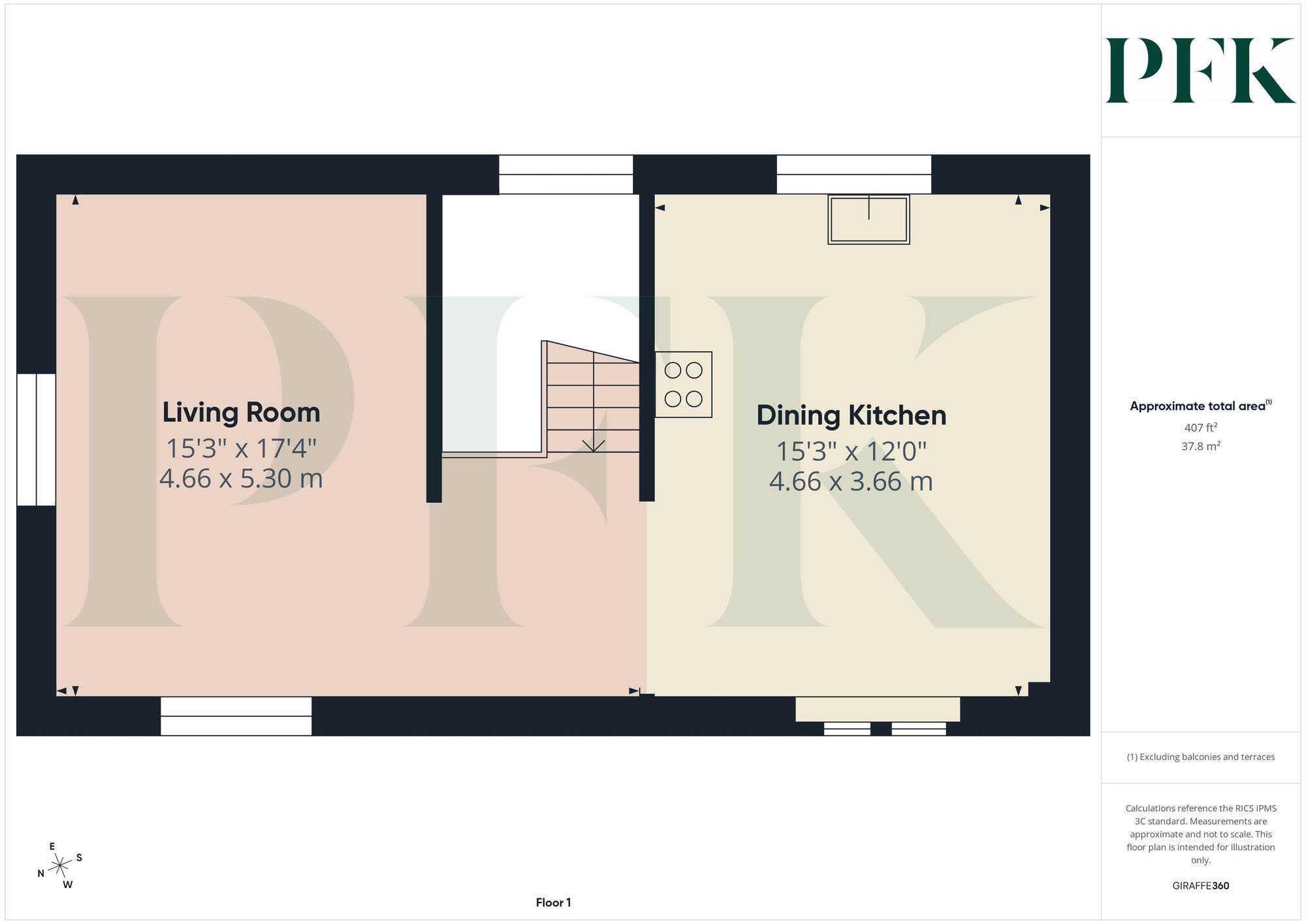 The Stable, 5 The Grange, Ivegill, CA4 0PE floorplan