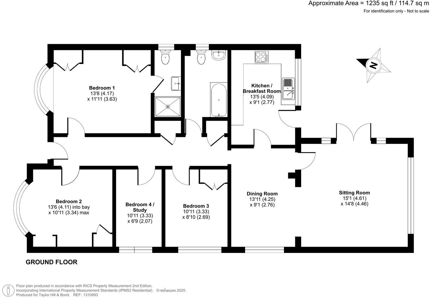 Holly Hill Lane, Sarisbury Green, Southampton floorplan