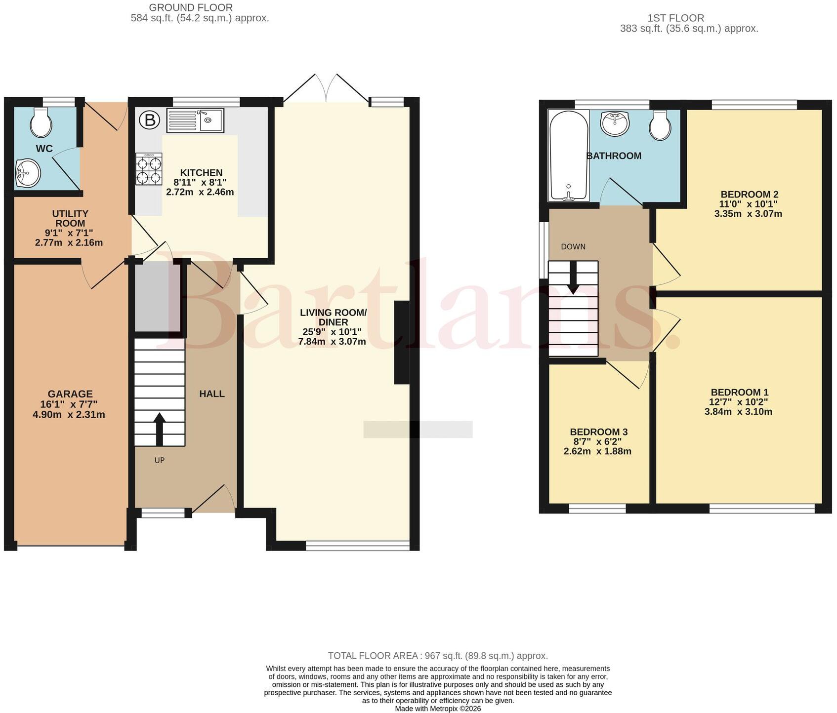 Sunridge Avenue, Wombourne, WV5 floorplan