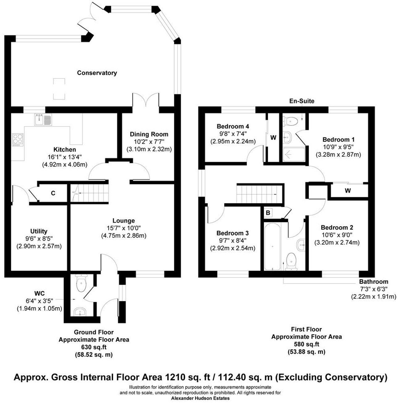 Cranham Close, Killingworth, NE12 floorplan