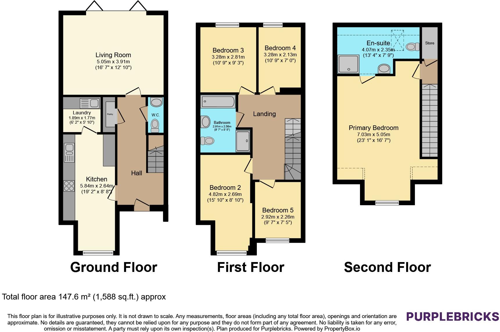 Manchester Road, Manchester, M27 floorplan
