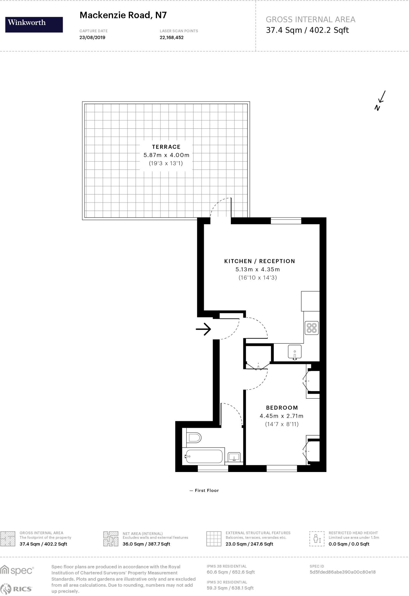 Mackenzie Road, Islington, London, N7 floorplan