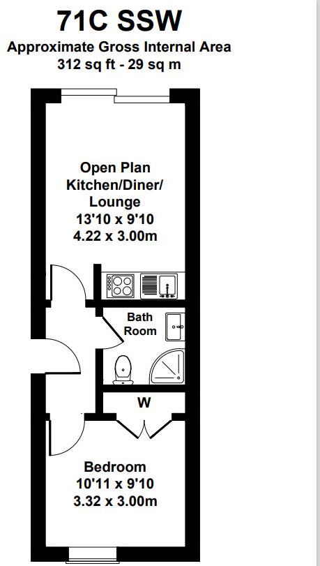 South Snowdon Wharf, Porthmadog floorplan
