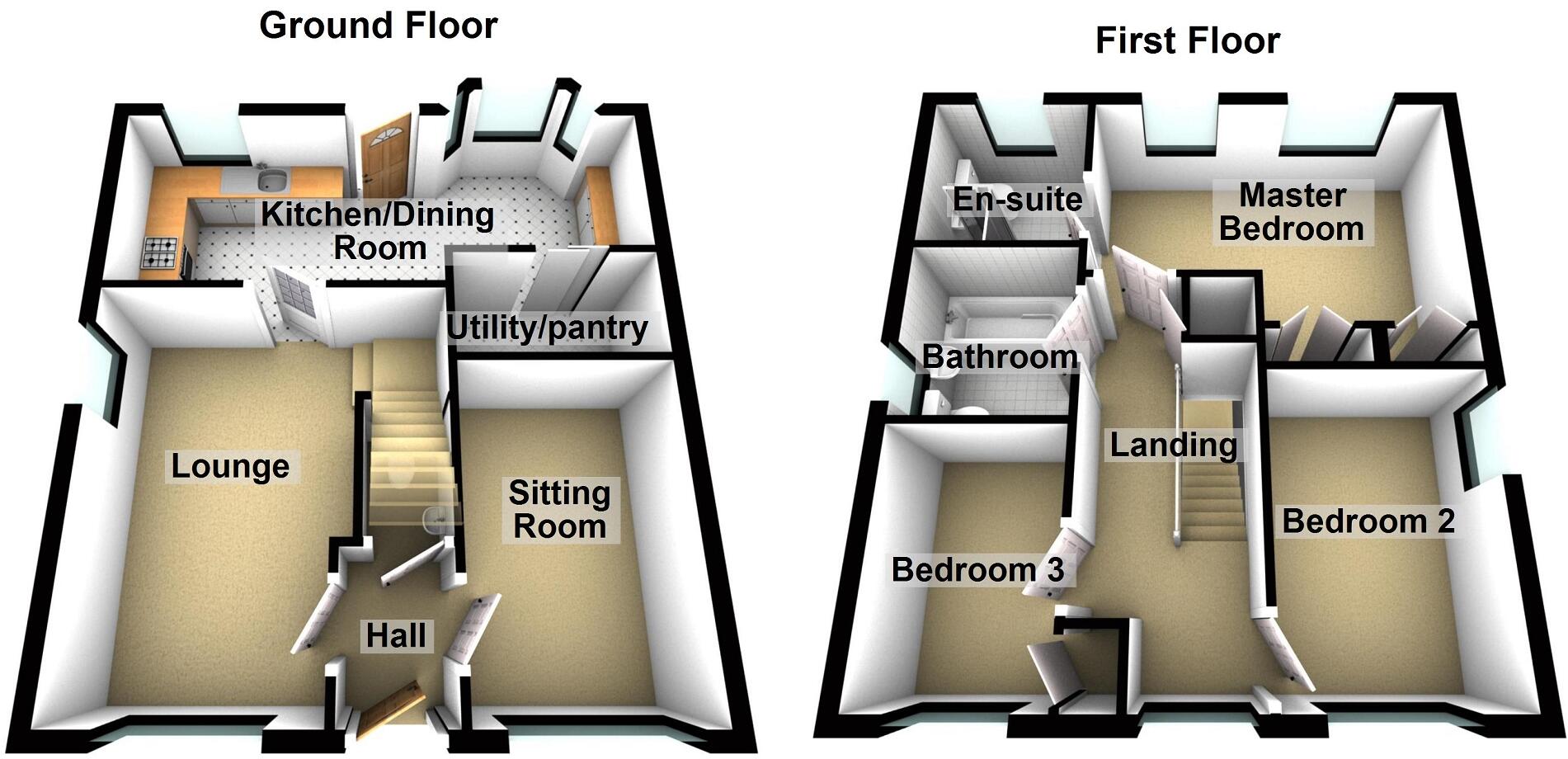 Ffordd Danygraig, Godrergraig, Swansea. floorplan