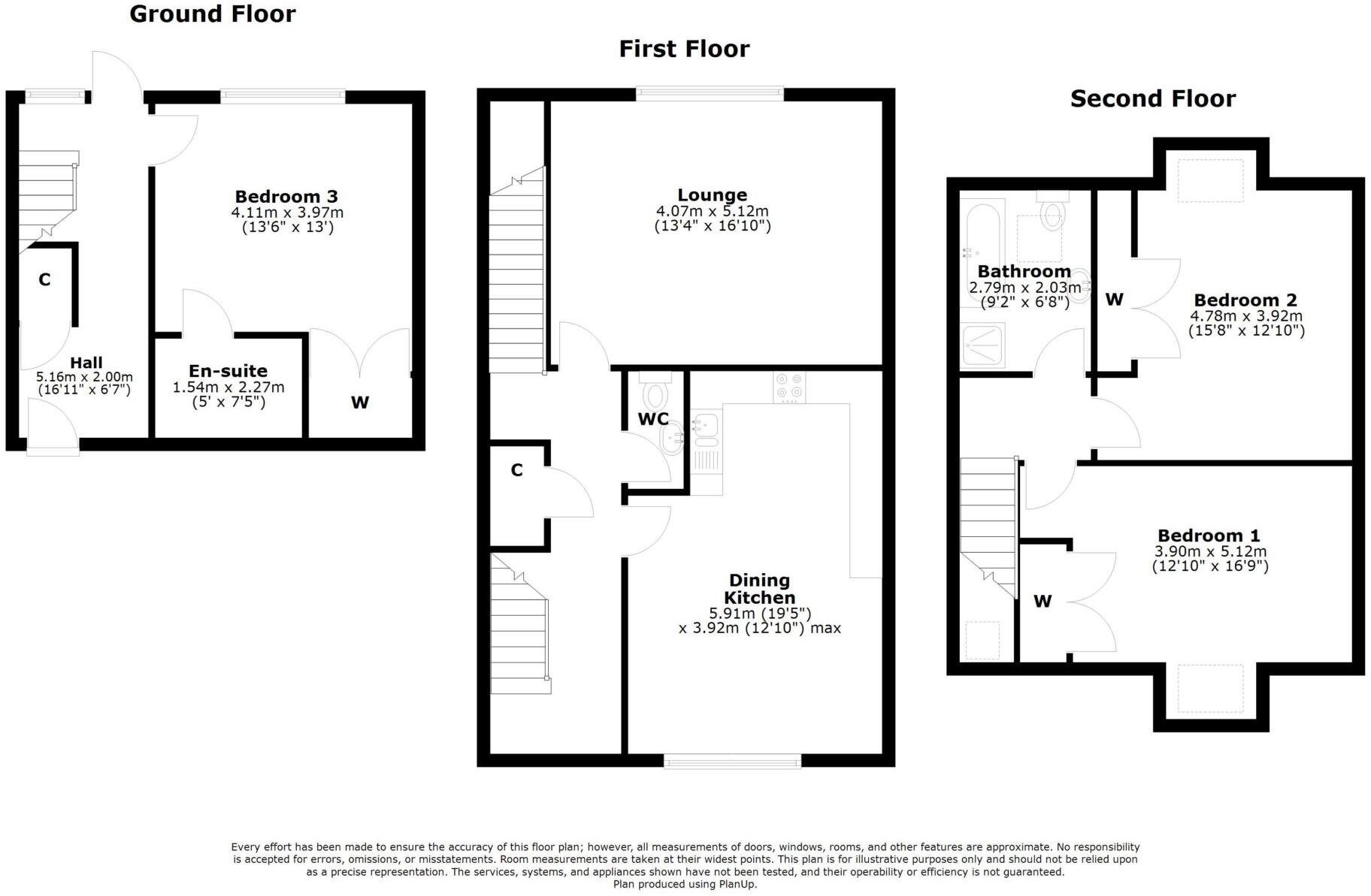 41J Ayr Road, Prestwick, KA9 1SY floorplan