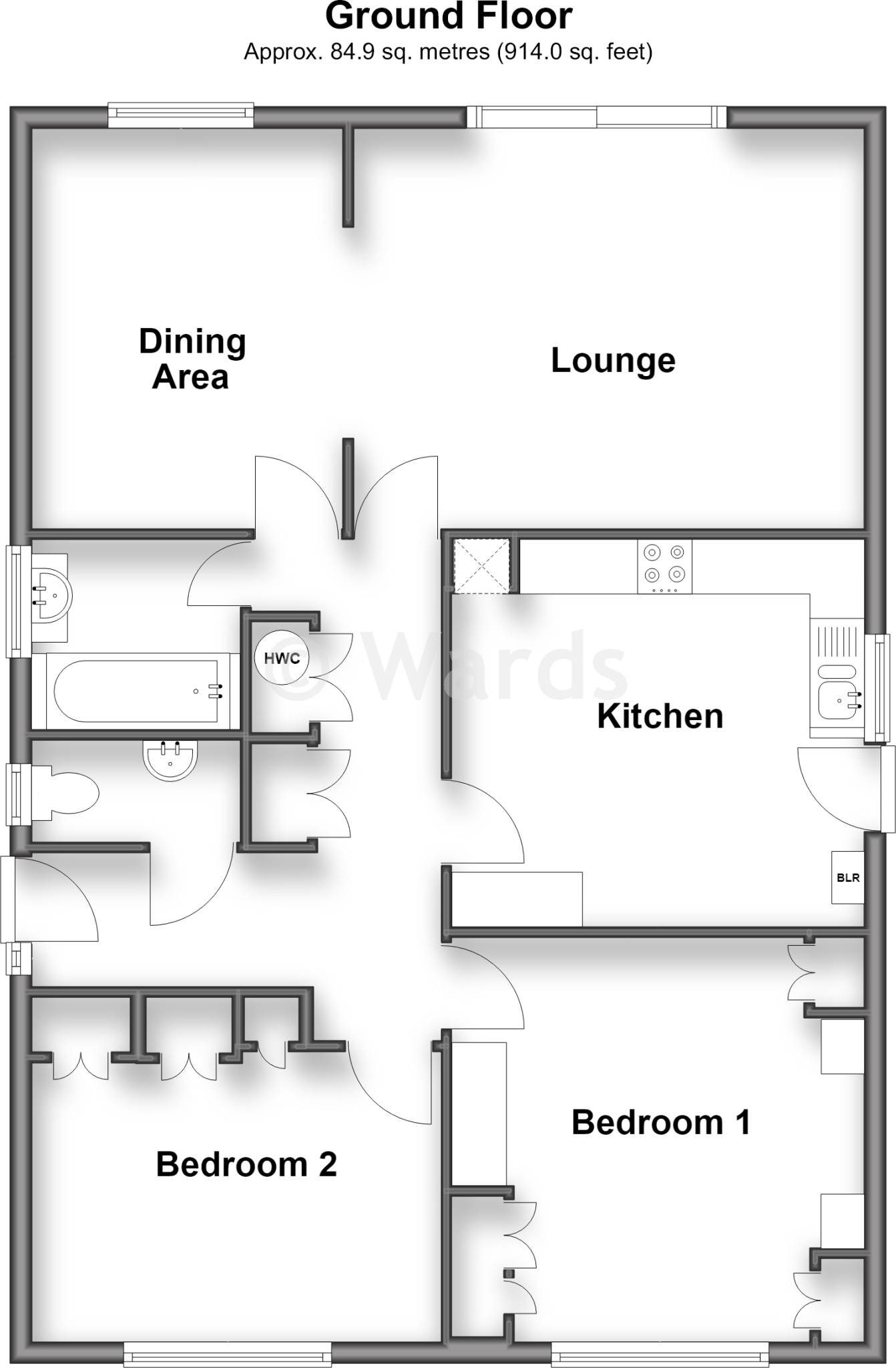Elmfield Close, Gravesend, Kent floorplan