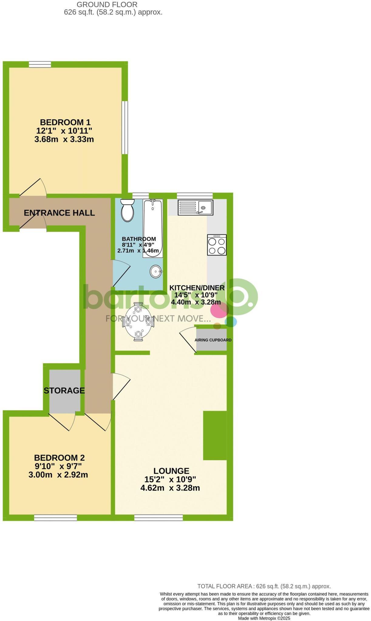 Doncaster Road, Rotherham, S65 floorplan