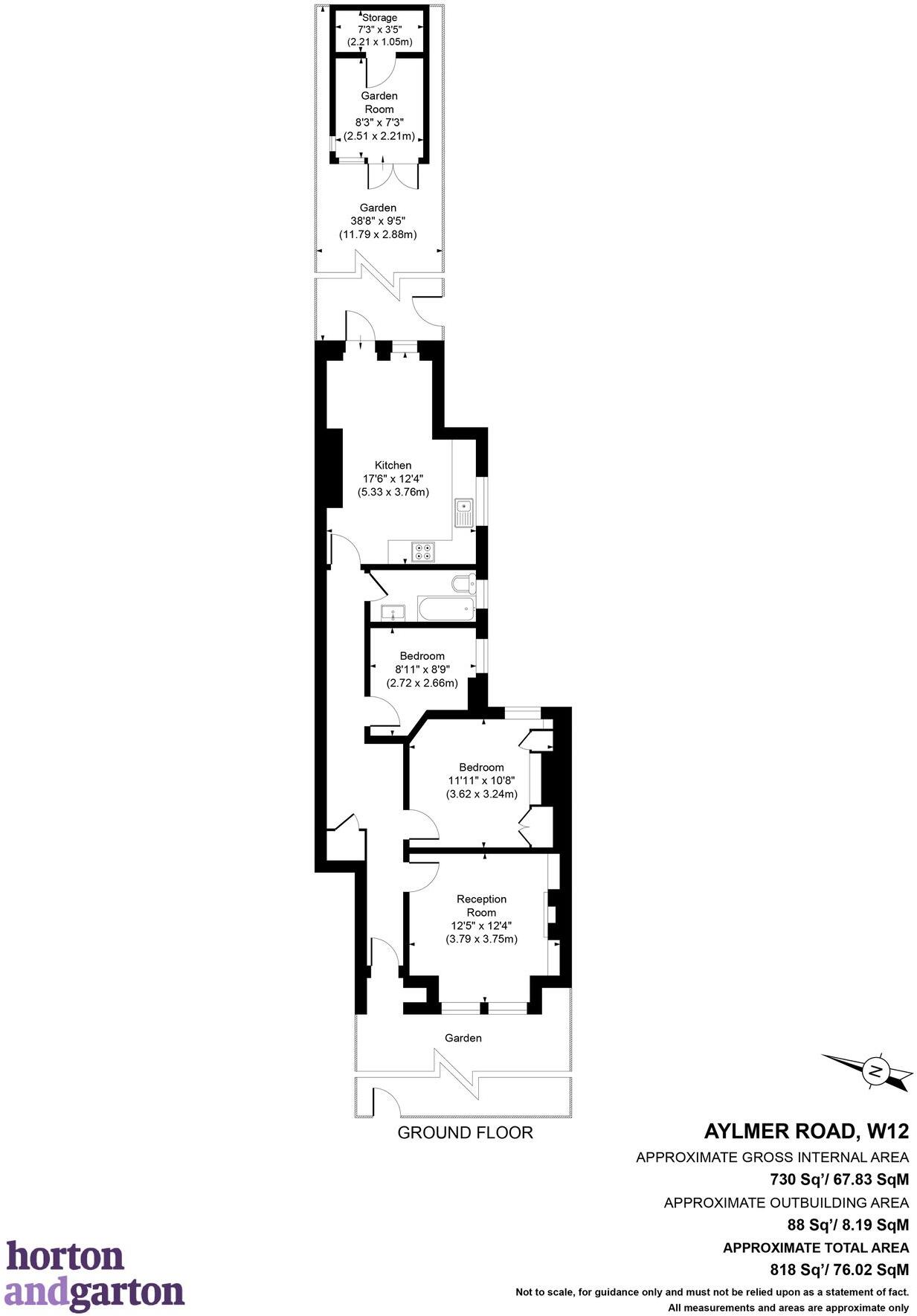 Aylmer Road, Wendell Park, Shepherd's Bush, W12 floorplan