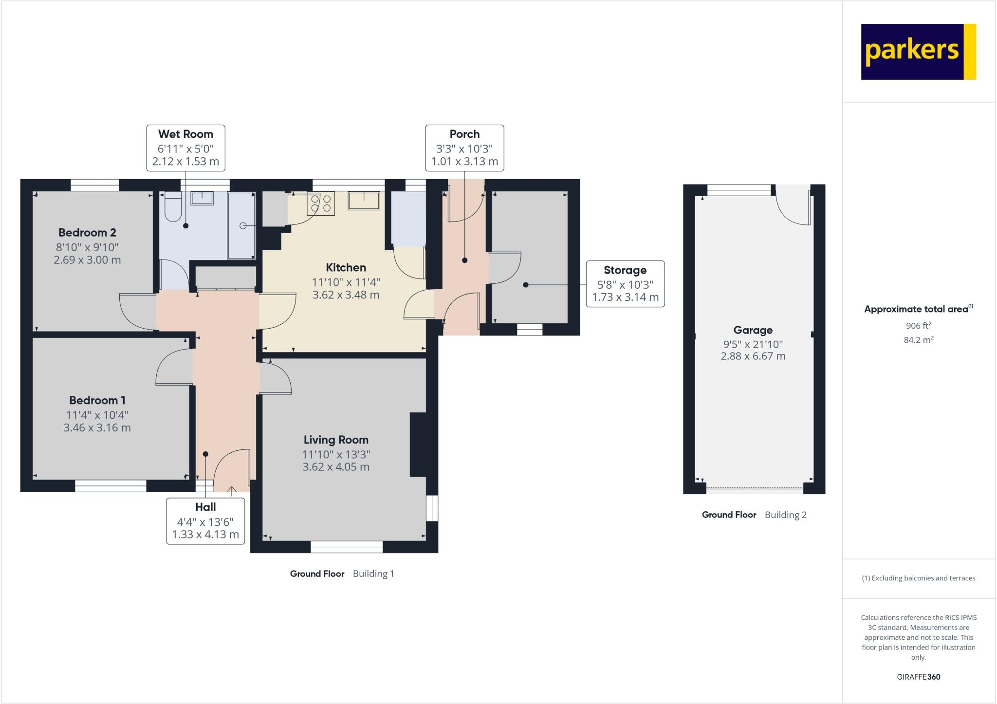 The Street, Bramley, Tadley, Hampshire, RG26 floorplan