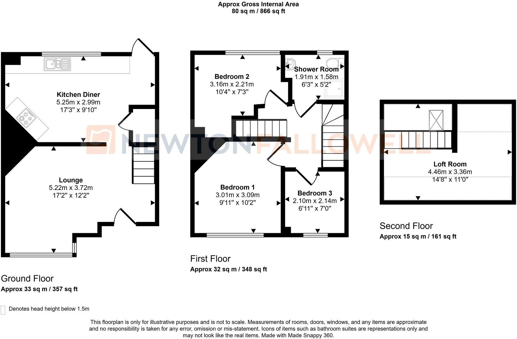 Croyland Road, Walton, Peterborough, PE4 floorplan